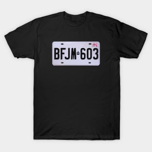 Bo's License Plate T-Shirt